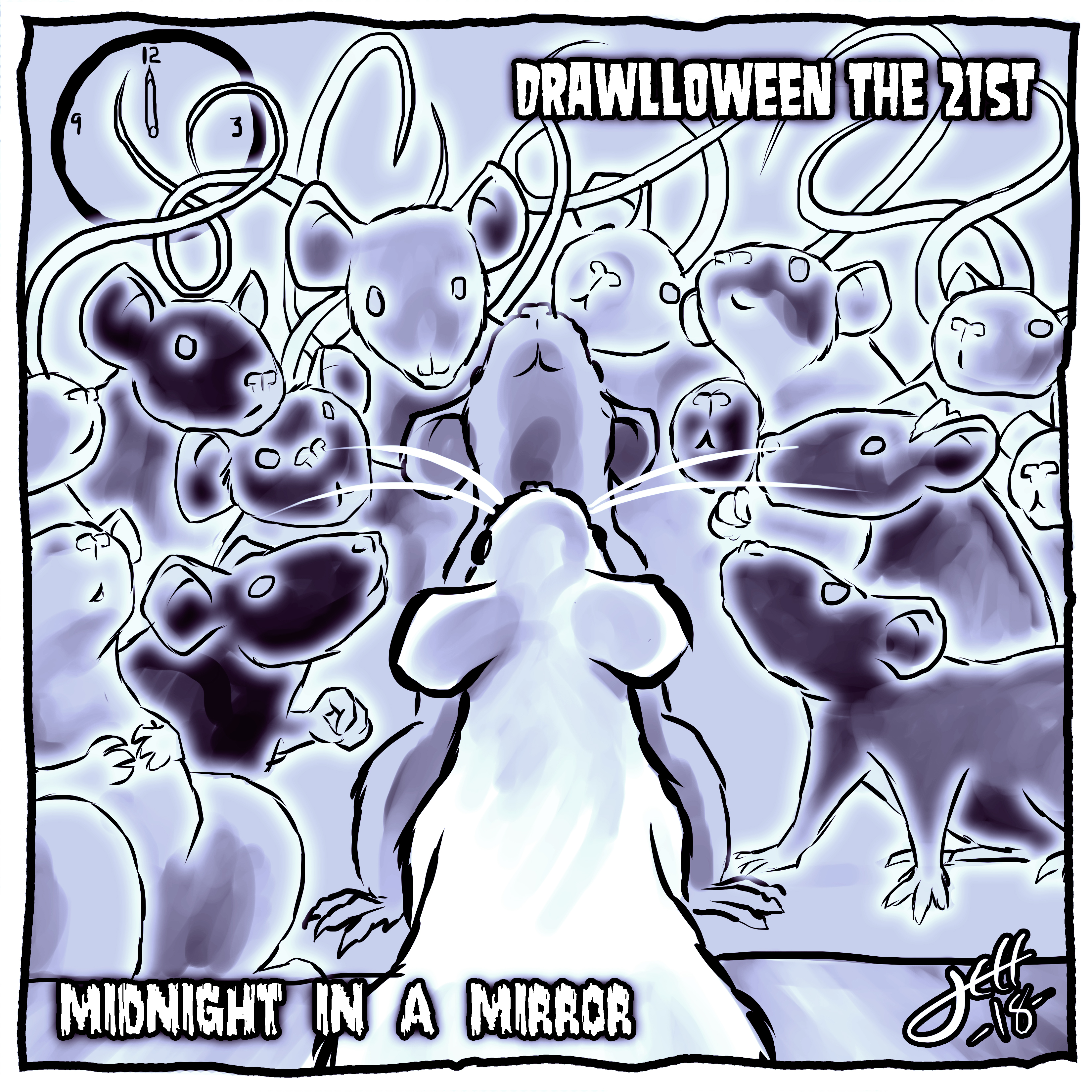 21 Midnight in a Mirror