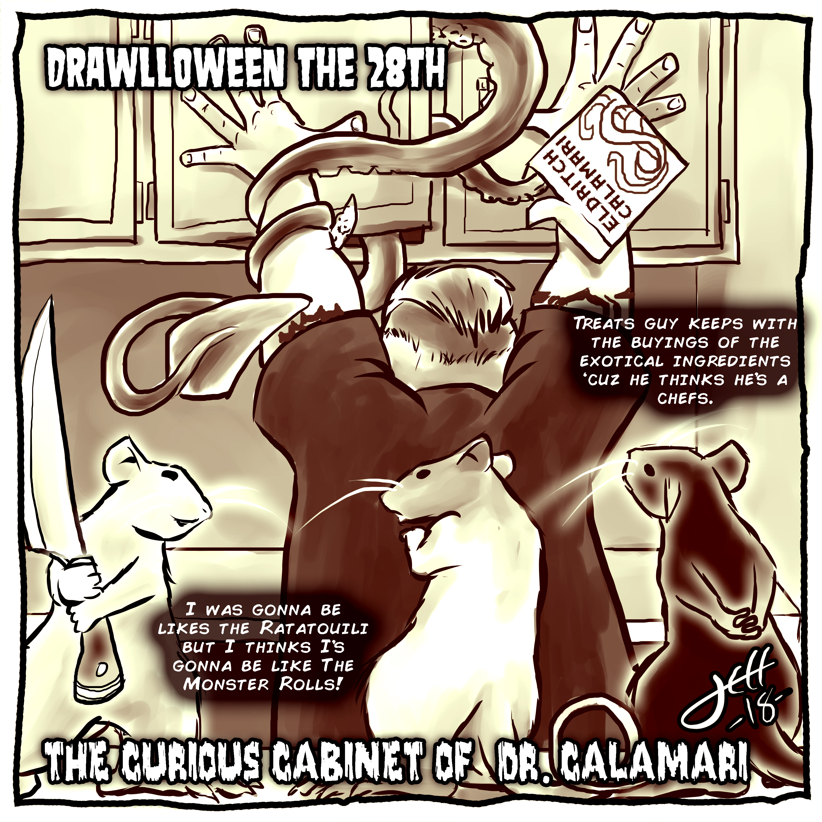 28 The Curious Cabinet of Dr. Calamari 28 The Curious Cabinet of Dr. Calamari